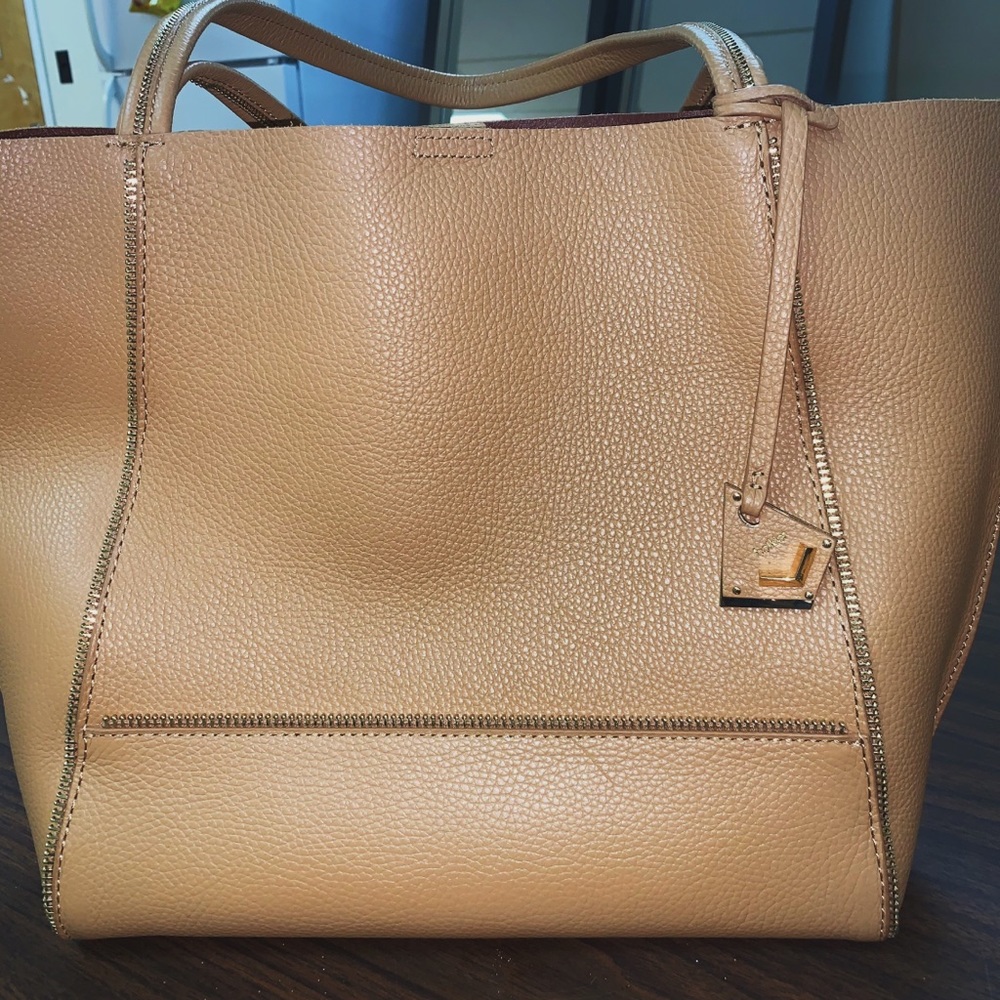 Botkier nutmeg/camel tote